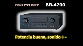 Pruebas dinámicas a Marantz SR4200 | Potencia sí, calidad audio mediana