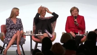 W20-Frauenkonferenz: „Frau Merkel, sind Sie eine Feministin?“