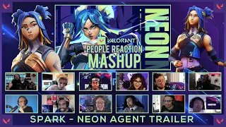 Agent Trailer | NEON | Spark VALORANT [ Reaction Mashup Video ]