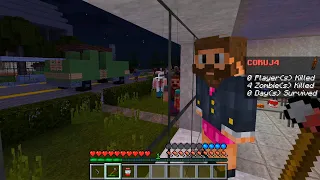 Minecraft: PRESOS NO APOCALIPSE - CRAFTING DEAD dia.1