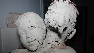 Abandoned Famous Sculpture Artists Mansion | Found Sculptures and Drawings Left Behind
