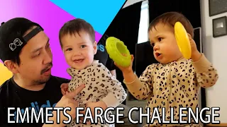 EMMETS FORTNITE REGNBUE FARGE CHALLENGE!🌈