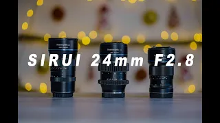 Sirui 24mm anamorphic lens review and sample footage