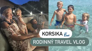 KORSIKA | travel vlog | rodinný roadtrip | nejkrásnější plaže | Mimi&já