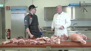 Schweinerücken Feinzerlegung: Karreebraten - Sekreto - Tomahawk-Koteletts - Cordon Bleus -