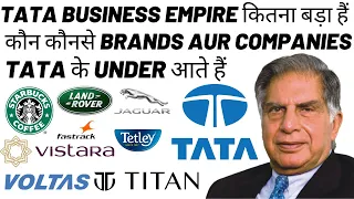 TATA BUSINESS EMPIRE and TATA's Brands & Companies | Business Empire Series | Episode 1