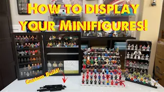 Five Minifigure Display Options for Your Lego Room!