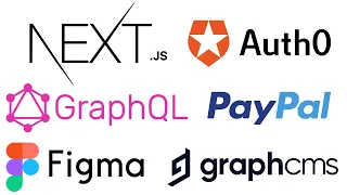 Build an e-store using Next.js, Figma, GraphCMS, GraphQL, EmailJS, Auth0 PayPal - course details