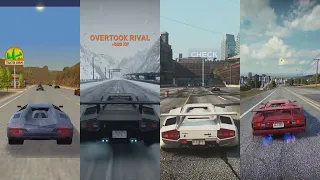 Evolution of the Lamborghini Countach in Need for Speed (1998 - 2022)