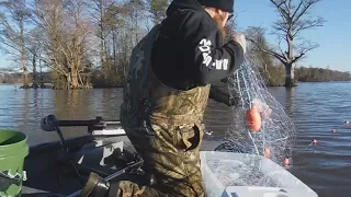 Gill Netting Shad On The James River