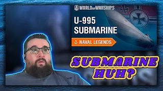 Reaction of Naval Legends. Submarine U-995. Trailer | World of Warships