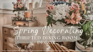 SPRING DECORATING IDEAS | THRIFTED AND BUDGET-FRIENDLY HOME DECOR