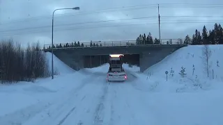 Rahti on raakaa: Talvinen matka Ruotsin sydänmaille