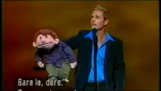 Paul Zerdin and Sam on Royal Variety Performance 2002