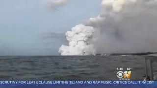 Lava Bomb Sprays Hawaii Tour Boat, Injuring 23