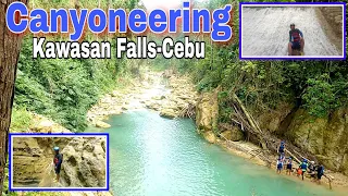 PART#1 CANYONEERING SA KAWASAN FALLS BADIAN CEBU.OMG! SULIT GAWIN KASAMA ANG BARKADA.