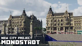 My New City Project Showcase *Mondstadt* (Minecraft)