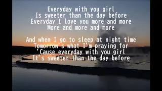 THE CLASSICS FOUR    Everyday With You Girl  lyrics