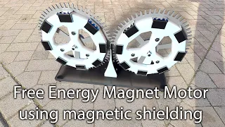 Truth: Free Energy Twin Rotor Magnetic Motor using magnetic shielding. Is Mu-Metal the solution?