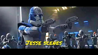 All clone lieutenant Jesse scenes - The Clone Wars, Tales of the jedi