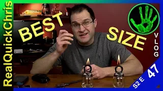best drill size for the burner of a copper coil alcohol stove s2e47