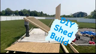 DIY Shed Pavilion Build Part#3