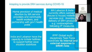 COVID-19 Latebreaker: Global adaptations to ensure SRHR during pandemic