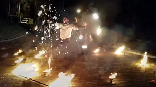 Фаер шоу (fire show) - Программа "Романтика" промо