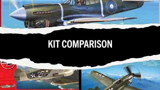 1/72 Curtiss P-40 Kit Comparison. Airfix v Hobbyboss v Special Hobby