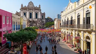 Macau🇲🇴 A Journey Through the City with the Asia's Highest GDP (4K UHD)