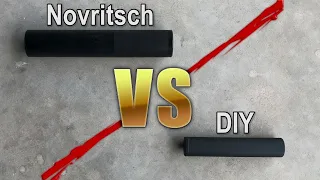 Novritsch vs Homemade Airsoft Suppressor Test! Does Size Matter? Part 1