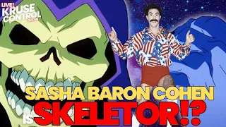 Sasha Baron Cohen is SKELETOR?!