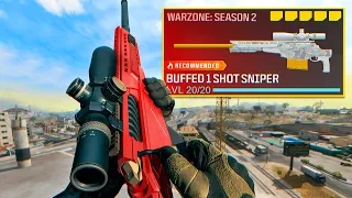 Warzone's NEW ONE SHOT SNIPER is Amazing...