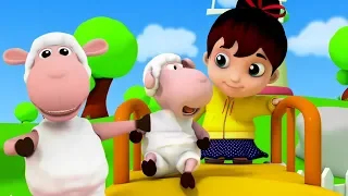 Mary Punya Domba Kecil | Sajak Untuk Anak-Anak | Mary Had A Little Lamb Song | Nursery Rhymes