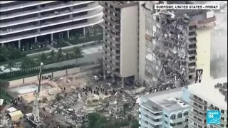 Miami beachfront building collapse: "We expected something like this to happen"
