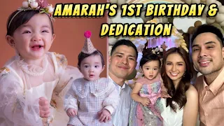 Bakit bongga ang celebration / Joie Amarah's 1st Birthday & Dedication