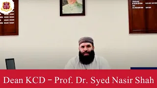 Khyber College of Dentistry at a Glance | Dean KCD | Prof. Syed Nasir Shah | Highlights KCD Services