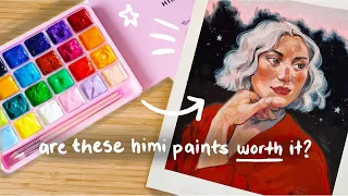 HOW MANY PAINTINGS CAN I MAKE WITH THE HIMI GOUACHE SET?