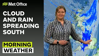 22/04/24 – More unsettled for some on Monday– Morning Weather Forecast UK – Met Office Weather