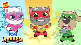 💪 Más fuertes juntos 💪 Compilación de dibujos animados de Talking Tom Heroes