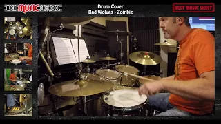 Bad Wolves - Zombie - DRUM COVER