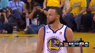 Stephen Curry Tries Zaza Pachulia Move On James Harden