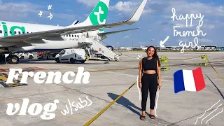 We're *finally* leaving!! // intermediate FRENCH VLOG with english subtitles