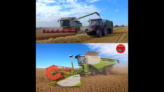 Harvesting Barley in the United Kingdom 2018