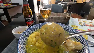 Discovering ECUADORIAN CUISINE: Sampling Green Plantain Ball Soup (Sopa de Bolas) for the First Time