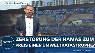 KRIEG GEGEN HAMAS: System aus großen Pumpen! Will Israel die Terror-Tunnel im Gazastreifen fluten?