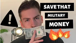 How To Save Money In The Military!