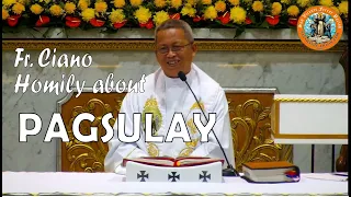 Fr. Ciano Homily about PAGSULAY - 1/23/2023
