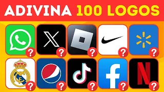 Desafío: Reconoce 100 Logos en Solo 3 Segundos 🤯⏰🧠 | Logo Quiz 👀🏆