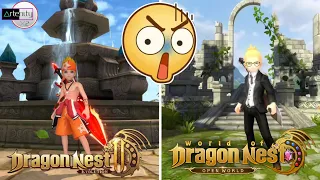 Dragon Nest 2 Evolution VS World of Dragon Nest [DN2 vs WODN Skills Comparison]